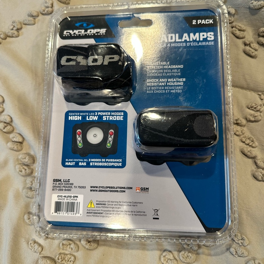 Cyclops LED Headlamps 2-Pack - Picture 4 of 4